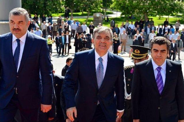 Cumhurbaşkanı G&uuml;l, Kocasinan Belediye Başkanı &Ccedil;elik i Ziyaret Etti 1