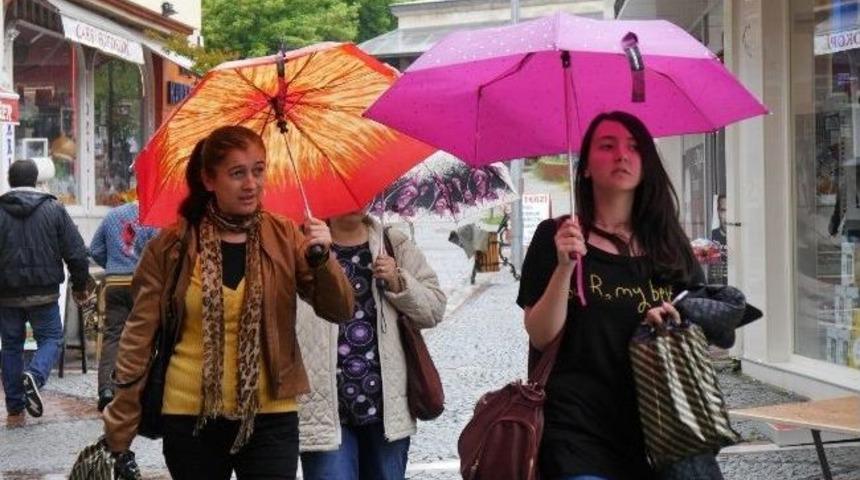 Edirne'de Sağanak Yağmur