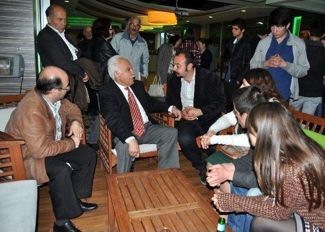 (&ouml;zel Haber) Perin&ccedil;ek&rsquo;ten Metin Feyzioğlu&rsquo;na Destek 1