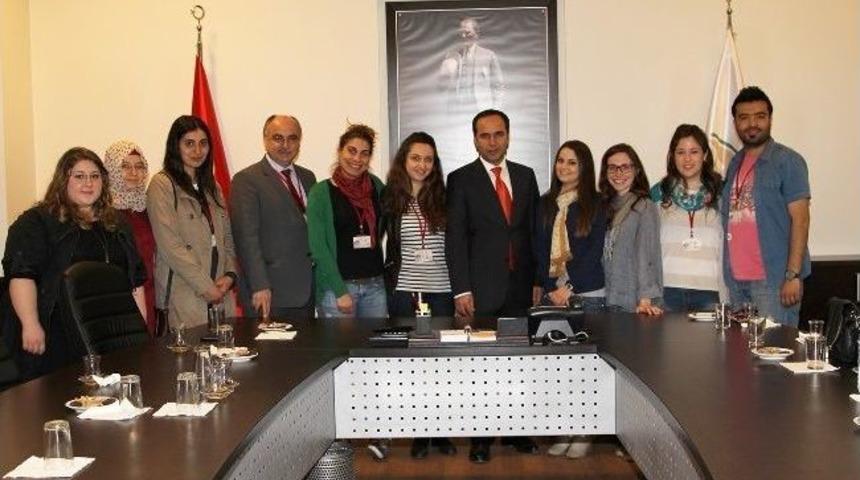 Yurt Dışından Gelen &Ouml;ğrenciler Uosb&rsquo;yi Ziyaret Ettiler