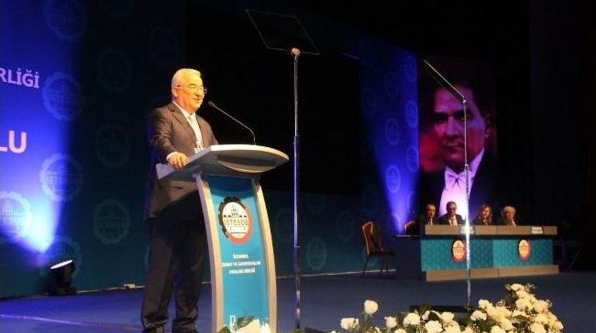 İstanbul Esnafı Başkanını Se&ccedil;ti