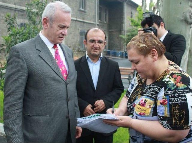 Başkan İnönü Darülaceze’deki Kimsesiz Yaşlı Ve Engellileri Ziyaret Etti 1