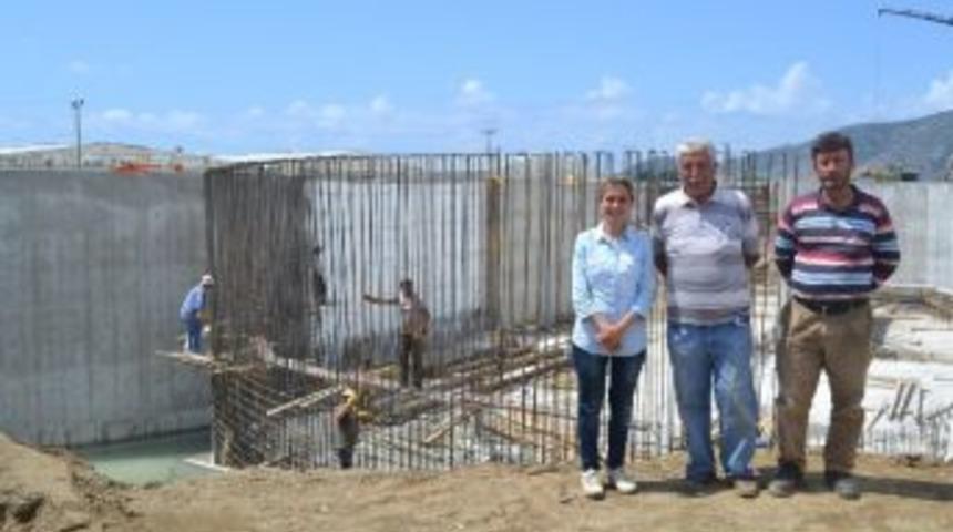 Anamur Atıksu Arıtma Tesisi&rsquo;nin Y&uuml;zde 60&rsquo;ı Tamamlandı