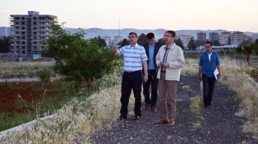 G&uuml;ven&ccedil;, Cumhuriyet Parkı'nı İnceledi