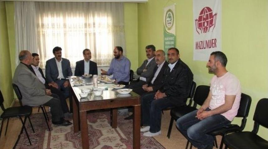 Ak Partili Yıldız'dan Mazlum-der Ve İhyad'a Ziyaret