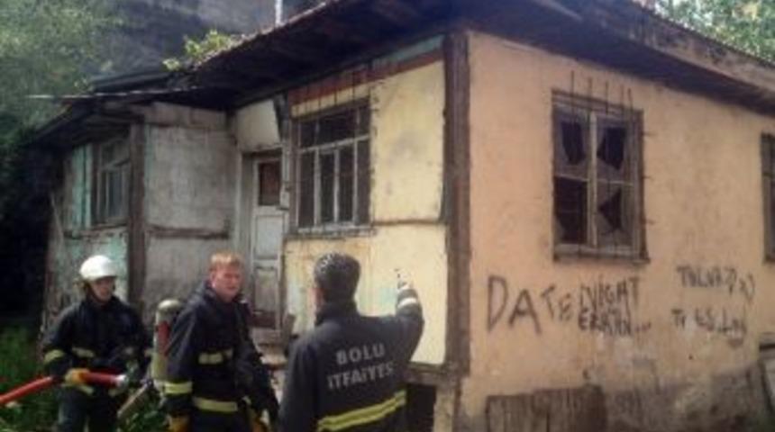 Bolu&rsquo;da Ev Yangını