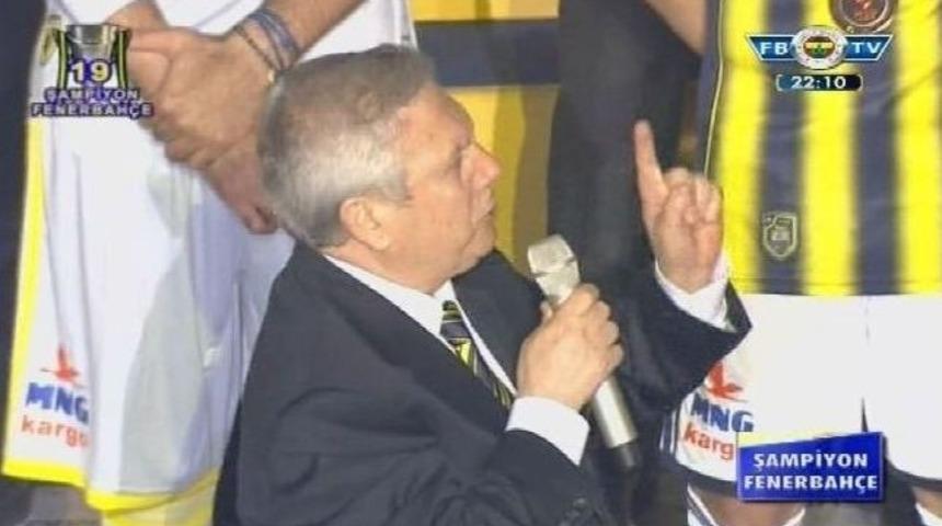 Aziz Yıldırım'dan Taraftarlara Sert &Ccedil;ıkış