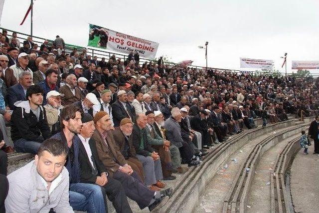 Samsun'da Başpehlivan Şaban Yılmaz