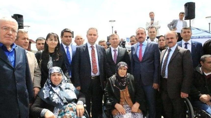 G&ouml;lbaşında Engelliler Haftası Ş&ouml;leni Coşku İle Kutlandı