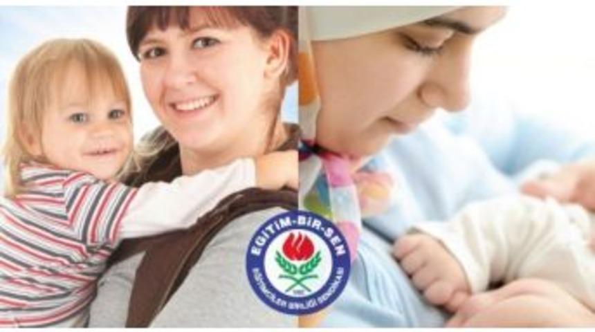 Eğitim Bir-sen'den 'anneler G&uuml;n&uuml;' A&ccedil;ıklaması