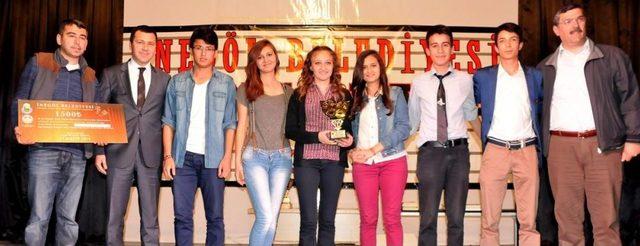 İneg&ouml;l de Liseler Arası Tiyatro Yarışması Sona Erdi 1