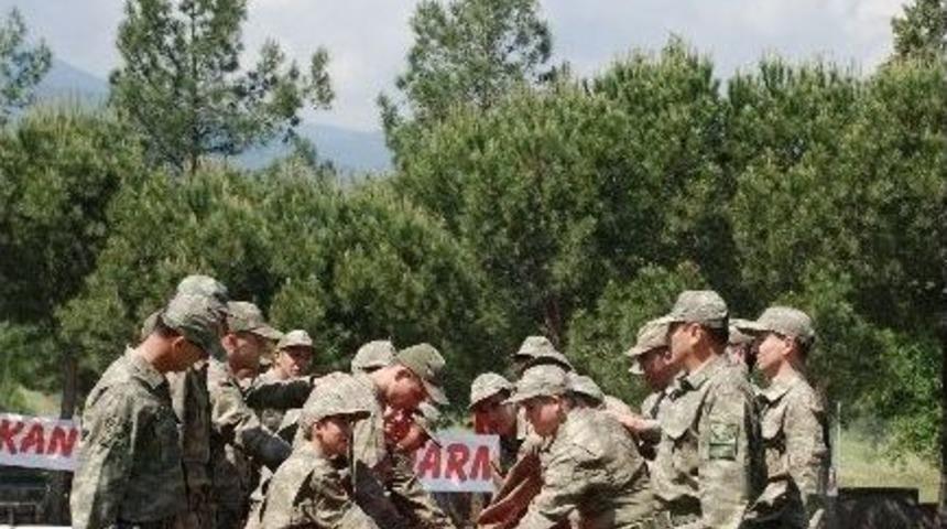 Denizli&rsquo;de 66 Engelli Temsili Askerlik Yaptı