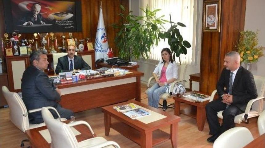 Başkan Akşin, İl M&uuml;d&uuml;r&uuml; Fındıklı'yı Ziyaret Etti