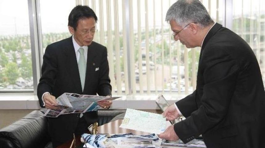 Kocaeli B&uuml;y&uuml;kşehir Belediyesi&rsquo;ne Japonya&rsquo;dan Misafir