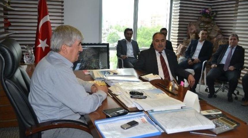 Ak Parti&rsquo;den Chp&rsquo;li Mandalı&rsquo;ya Ziyaret