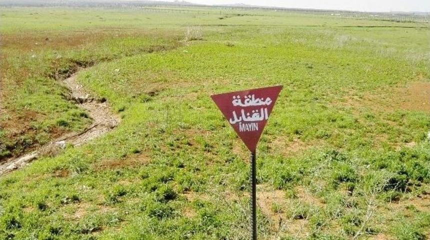 Sınırda Mayına Basan Suriyeli Yaralandı