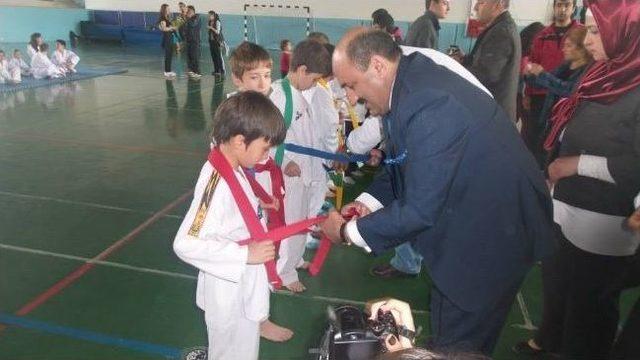 Sporcuların Taekwondo Kuşak Sınavı