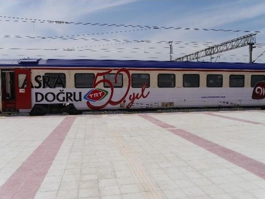 Trt Yayıncılık Ve Tarih M&uuml;zesi Vagonu Edirne'de