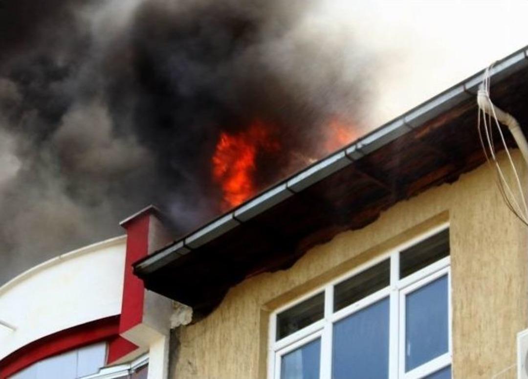 Edremit&rsquo;te Yangın Paniği