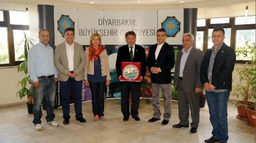 Ziraat M&uuml;hendisleri Odası&rsquo;ndan Eşbaşkan Anlı&rsquo;ya Ziyaret