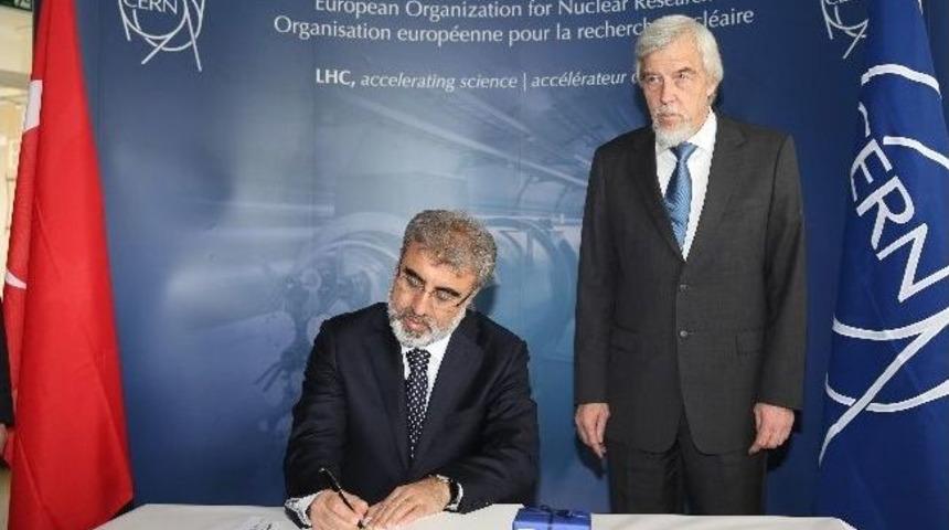 T&uuml;rkiye, Cern İle Ortak &Uuml;yelik Anlaşması İmzaladı
