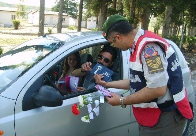 Didim’de Jandarmadan Trafik Haftası Etkinlikleri