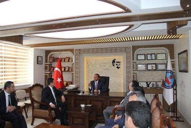 Kayso, Kocasinan Kaymakamı Ali Candan ı Ziyaret Etti 1