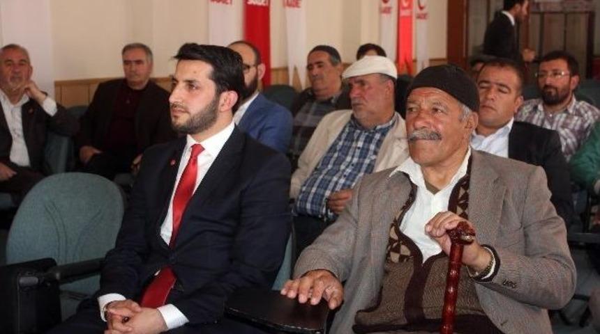 Saadet Partisi Ağrı&rsquo;da Yeni Adayını Tanıttı