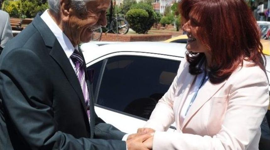 Eski Bakan İsmet Sezgin&rsquo;den Başkan &Ccedil;er&ccedil;ioğlu&rsquo;na Ziyaret