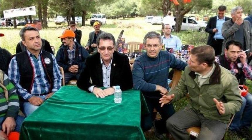 Edremit&rsquo;te Avcılar Hedefi 12&rsquo;den Vurmaya &Ccedil;alıştı