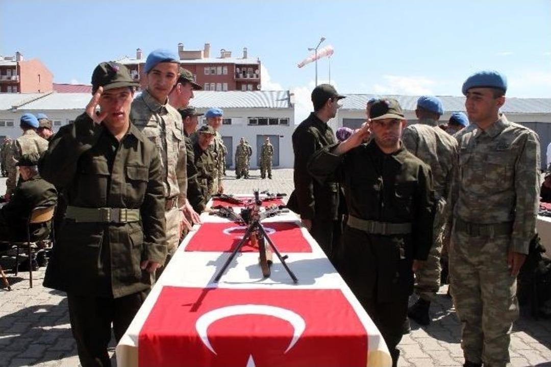 Ağrı'da Engelliler Asker Oldu