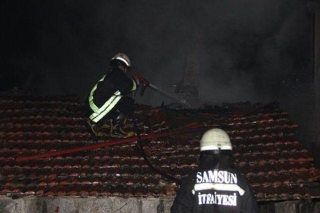 Samsun da Ev Yangını 2