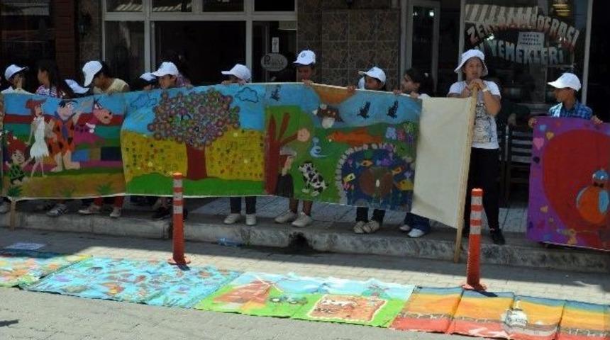 Geleceğin Ressamları Resim Şenliğinde Buluştu