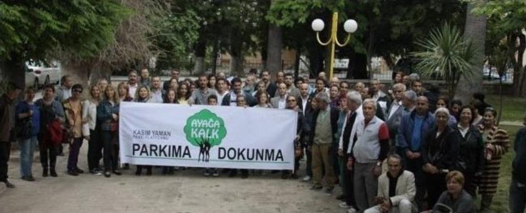 Kuşadası&rsquo;nda &ldquo;parkıma Dokunma&ldquo; Eylemi