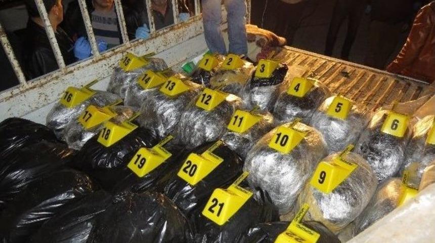 Kozan'da 4 Ayda 127 Kilo Esrar 22 Kilo Eroin Ele Ge&ccedil;irildi