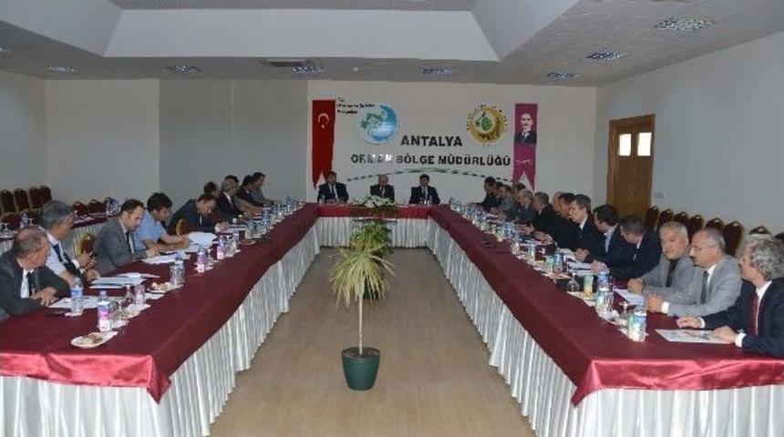 Orman Yangınlarıyla M&uuml;cadele Komisyonu Toplantısı Yapıldı