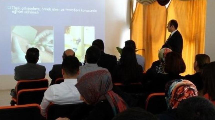 Sağlıkta Kalite Standartları Eğitimi Yapıldı