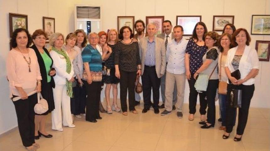 S&ouml;ke&rsquo;de Suluboya Resim Sergisi Beğeni Topladı