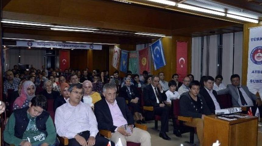 Aydın&rsquo;da &ldquo;orta Asya Ve T&uuml;rkl&uuml;k&rdquo; Konferansı Ve İmza G&uuml;n&uuml;