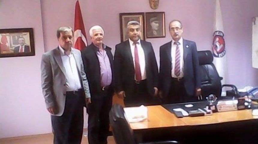 Askf Başkanı Murat Cengiz&rsquo;den Başkan &Ccedil;alışkan&rsquo;a &lsquo;tebrik&rsquo; Ziyareti