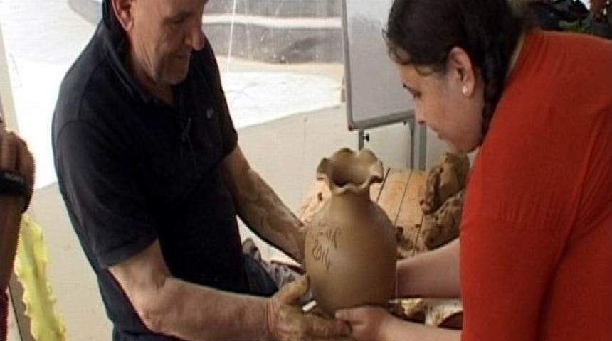 Engelliler &Ccedil;&ouml;mlek Yaptı