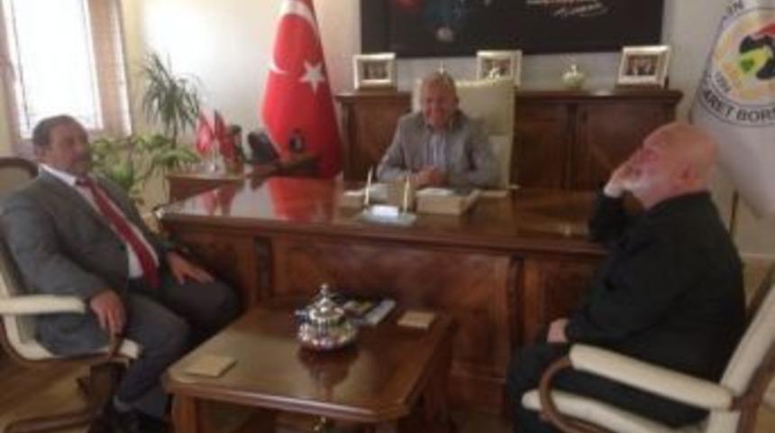 G&ouml;rbir&rsquo;den Ticaret Borsası Başkanı Salaş&rsquo;a Ziyaret