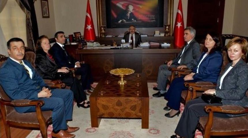 Sgk'dan Kırklareli Valisi Yaman'a Ziyaret