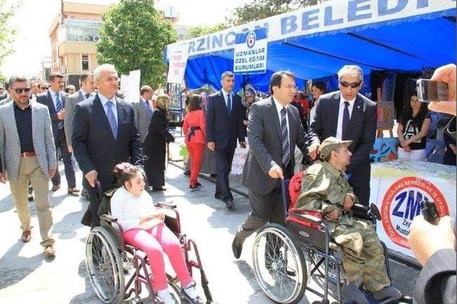 Erzincan&rsquo;da Engelliler Hafta Kutlamaları 1