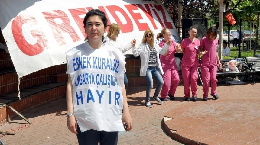 SES'ten Iş Bırakma Eylemi