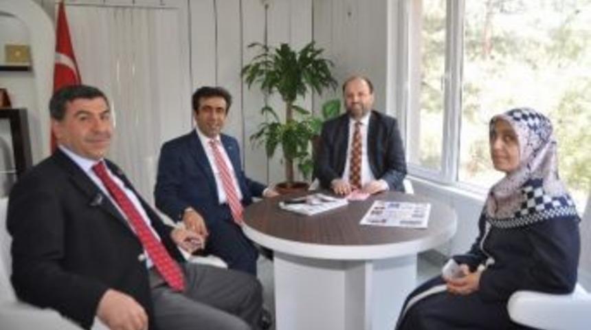 Mersin Valisinden M&uuml;ft&uuml; İhsan A&ccedil;ık&rsquo;a Ziyaret