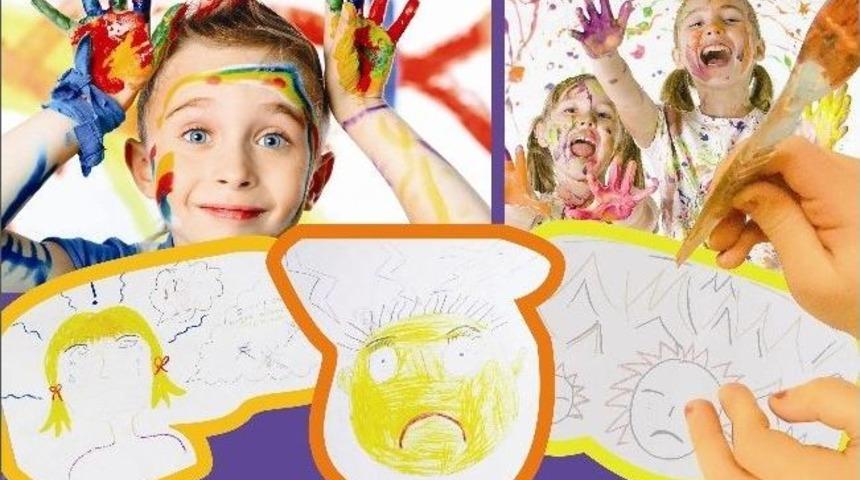 &Ccedil;ocuklar Baş Ağrılarını &Ccedil;iziyor