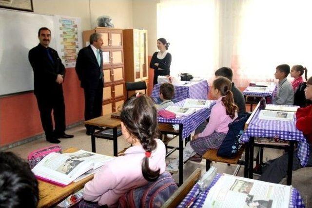 Osmaneli Belediye Başkanı Şahin'dan Balaban İlkokuluna Sürpriz Ziyaret