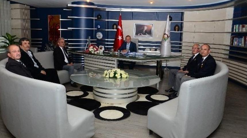 Başkan Mehmet Keleş&rsquo;e Ziyaretler S&uuml;r&uuml;yor