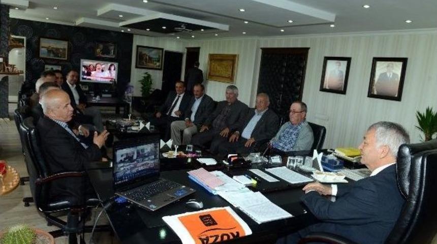 Bektaşi Dedelerinden Başkan G&uuml;naydın'a Ziyaret